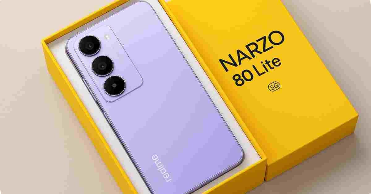 Realme narzo 80 lite 5g